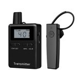 Rich Age RC2468 Wireless Earhook Tour Guide System | Ultra-Light 18g Receiver